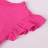 imageUhnice Toddler Girl Tutu Flutter Sleeve Summer Dress Casual Party Tulle SundressRose