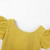 imageUhnice Toddler Girls Tie Back Bowknot Casual DressYellow