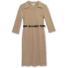 imageSpeechless Girls 34 Sleeve Chunky Sweater Knit Midi DressKhaki