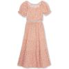 imageSpeechless Girls Short Sleeve Top and Maxi Skirt SetCoralIvory Floral