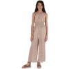 imageSpeechless Girls Sleeveless Halter Neck Wide Leg JumpsuitIvoryCoral