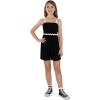imageSpeechless Girls Sleeveless Ric Rack Trim Black RomperBlack