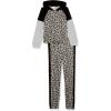 imageSpeechless girls Hooded Sweatshirt and Joggers SetPants SetBlackCheetah