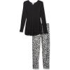 imageSpeechless girls Long Sleeve Top and Leggings SetPants SetBlackAnimal Print