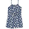 imageSpeechless girls Sleeveless Floral RomperNavy