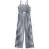 imageSpeechless girls Sleeveless Wide Leg Buffalo Check Print JumpsuitjumpsuitsBlackWhite