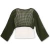 imageSpeechless Girls 2 Piece Crochet Top and TankOlive