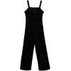 imageSpeechless Girls 716 Sleeveless Scuba Crepe Black Party JumpsuitBlack