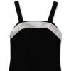 imageSpeechless Girls 716 Sleeveless Scuba Crepe Black Party JumpsuitBlack