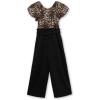imageSpeechless Girls Cheetah JumpsuitBlack Cheetah