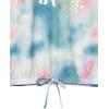 imageSpeechless Girls Crewneck Pullover SweatshirtBlue Tie Dye