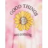 imageSpeechless Girls Crewneck Pullover SweatshirtPink Tie Dye