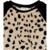 imageSpeechless Girls Faux Fur Cheetah SweatshirtBlackCheetah