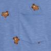 imageSpeechless Girls Graphic TShirtPeriwinkle Bear