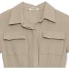 imageSpeechless Girls Linen RomperStone