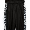 imageSpeechless Girls Long Sleeve Color block Top and Legging Set BlackIvory Large