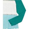 imageSpeechless Girls Long Sleeve Knit Rib TopGreenTealOffwhite