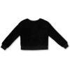 imageSpeechless Girls Long Sleeve Shaggy Knit High Low TopBlack