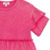 imageSpeechless Girls Loose Babydoll Peplum TopFuchsia