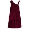 imageSpeechless Girls One Shoulder Velvet Party DressWine
