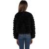 imageSpeechless Girls Open Front Shaggy JacketBlack