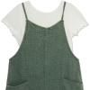 imageSpeechless Girls Overalls JumpsuitOlive