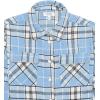 imageSpeechless Girls Plaid Button Down Flannel ShirtBlueBlack