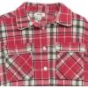 imageSpeechless Girls Plaid Button Down Flannel ShirtFuchsia Plaid