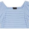 imageSpeechless Girls Puff Sleeve Pleated Top and Skater Mini Skirt SetCornflower Blue