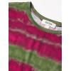 imageSpeechless Girls Twist Front Short Sleeve TeeBurgundyOlive