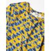 imageSpeechless Girls Twist Front Short Sleeve TeeMustardNavy