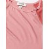 imageSpeechless Girls Twist Front Short Sleeve TeeRose