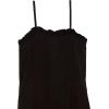 imageSpeechless girls Wide Leg Jumpsuit With Lettuce Edge TopBlackWhite