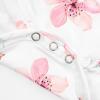 imageUhnice Baby Girl Summer Skirt Set Ruffle Floral Romper Overall Dress with Headband