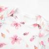 imageUhnice Baby Girl Summer Skirt Set Ruffle Floral Romper Overall Dress with Headband