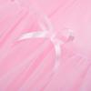 imageUhnice Flower Girl Bow Dress Sleeveless Tulle Gown with Pearl Beading for Wedding Birthday PartyPink