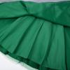 imageUhnice Flower Girl Dress ALine Tulle Tutu for Wedding Birthday Party with BowKnotDark Green 2