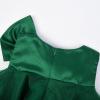 imageUhnice Flower Girl Dress ALine Tulle Tutu for Wedding Birthday Party with BowKnotDark Green 2