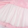 imageUhnice Flower Girl Dress ALine Tulle Tutu for Wedding Birthday Party with BowKnotPink