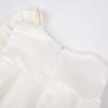 imageUhnice Flower Girl Dress ALine Tulle Tutu for Wedding Birthday Party with BowKnotWhite