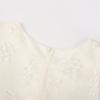 imageUhnice Flower Girl Embroidered Dress Sleeveless Lace Ball Gown Formal Princess Dress for Wedding Birthday PartyIvory