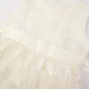 imageUhnice Flower Girl Embroidered Dress Sleeveless Lace Ball Gown Formal Princess Dress for Wedding Birthday PartyIvory