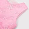 imageUhnice Flower Girl Embroidered Dress Sleeveless Lace Ball Gown Formal Princess Dress for Wedding Birthday PartyPink