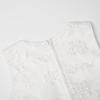 imageUhnice Flower Girl Embroidered Dress Sleeveless Lace Ball Gown Formal Princess Dress for Wedding Birthday PartyWhite 2