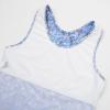 imageUhnice Girls Swimsuit Two Piece Tankini Swimwear with BoyshortBlue Floral