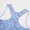 imageUhnice Girls Swimsuit Two Piece Tankini Swimwear with BoyshortBlue Floral