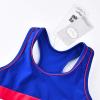 imageUhnice Girls Swimsuit Two Piece Tankini Swimwear with BoyshortBlue1