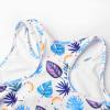 imageUhnice Girls Swimsuit Two Piece Tankini Swimwear with BoyshortCoconut Blue