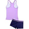 imageUhnice Girls Swimsuit Two Piece Tankini Swimwear with BoyshortLilac