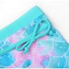 imageUhnice Girls Swimsuit Two Piece Tankini Swimwear with BoyshortMermaid Blue 2
